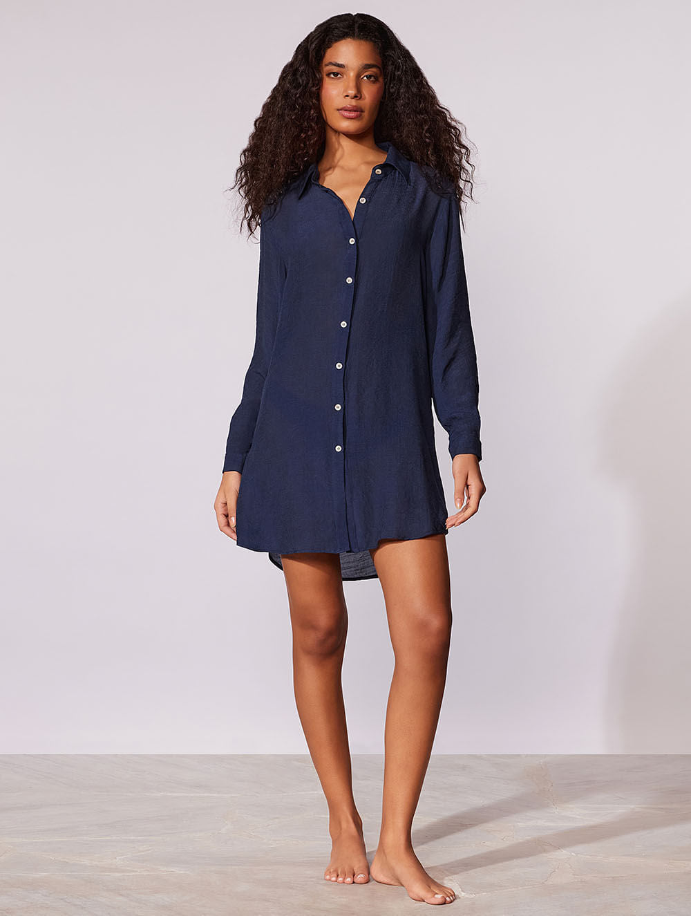 Camisa Lisos Shantung