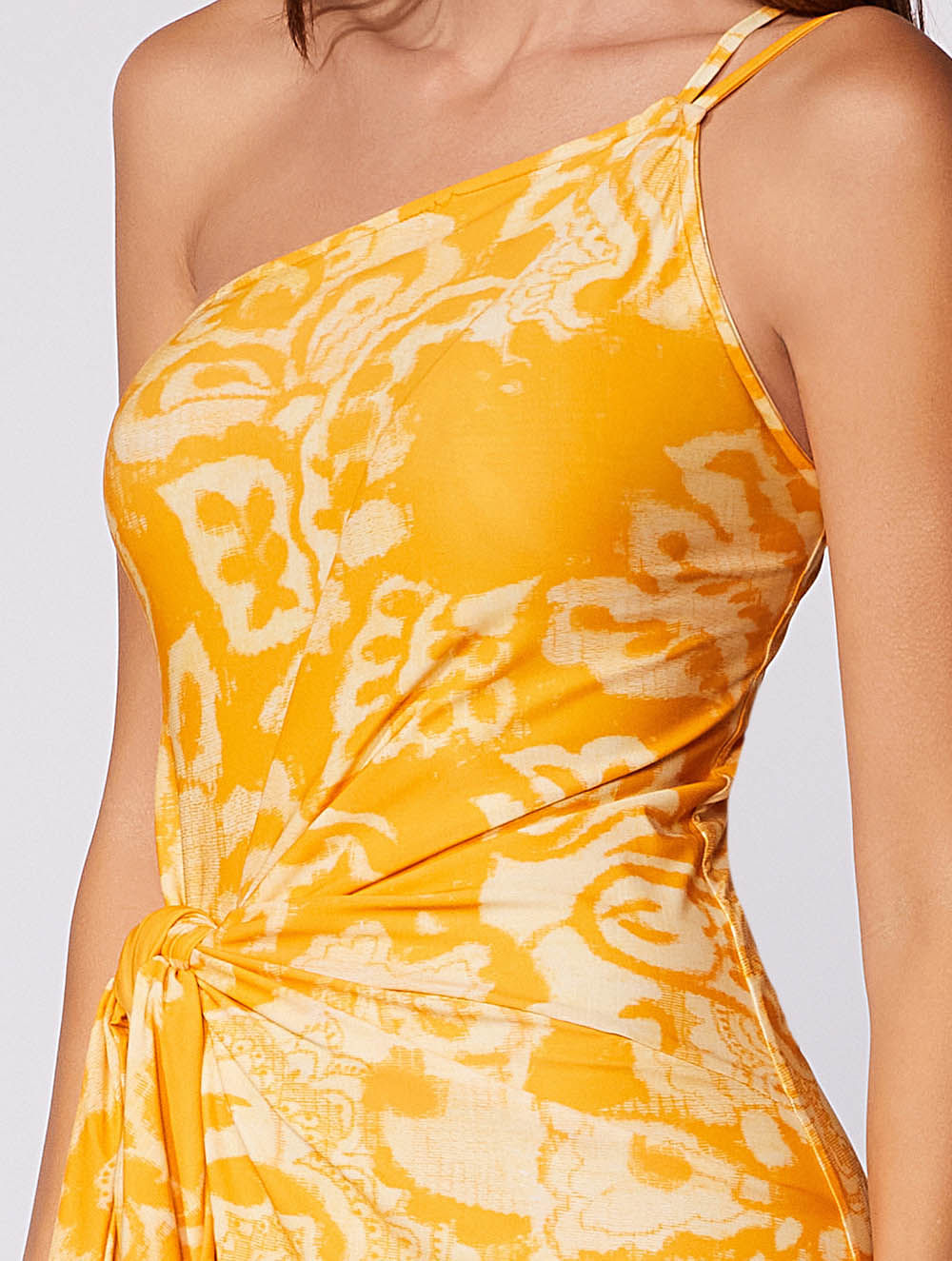 Vestido Midi Ombro Único La Vie