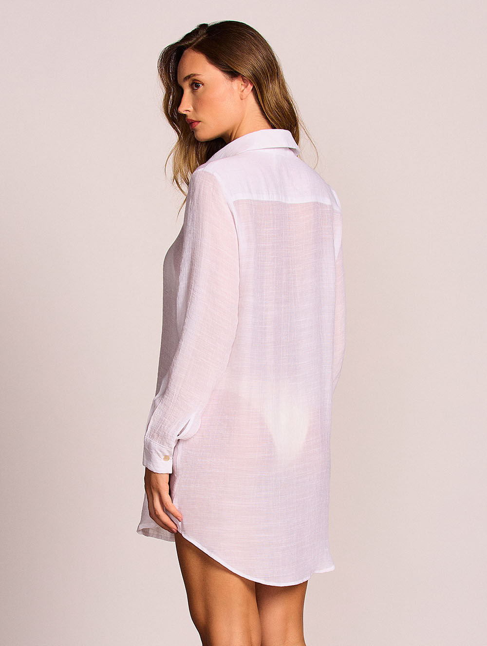 Camisa Lisos Shantung