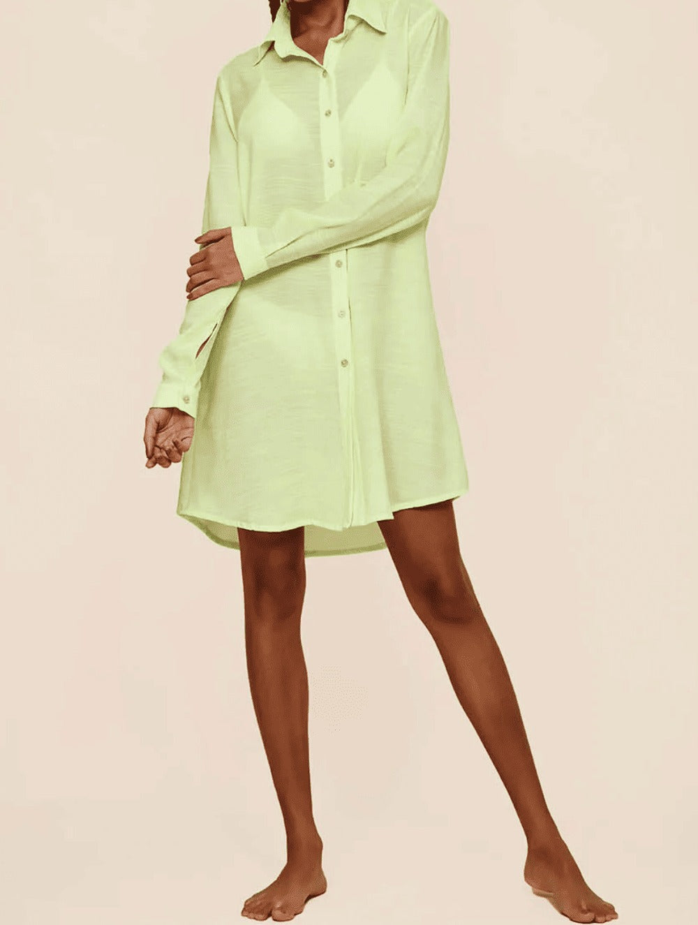 Camisa Lisos Shantung